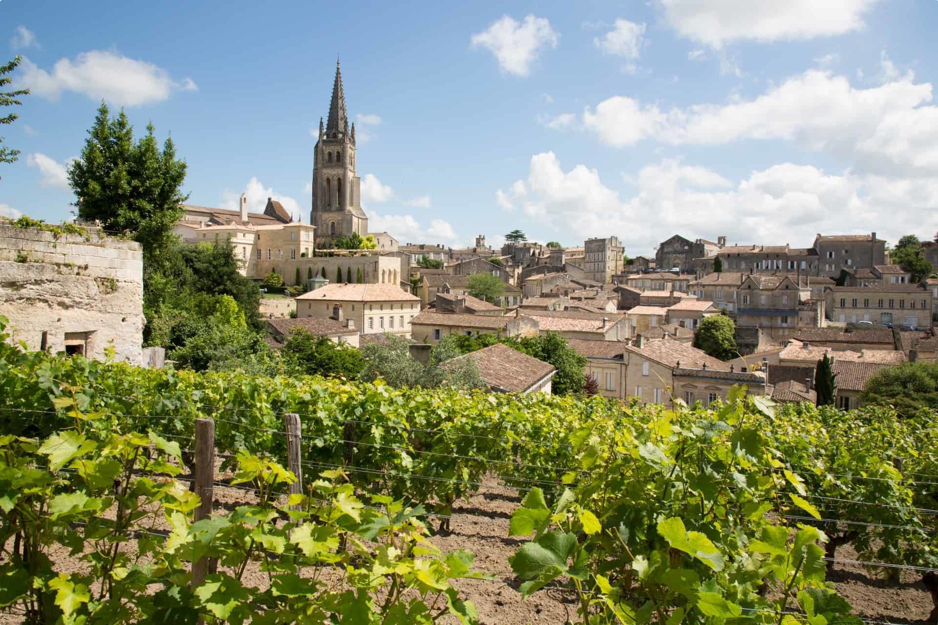 Saint Emilion village in Bordeaux