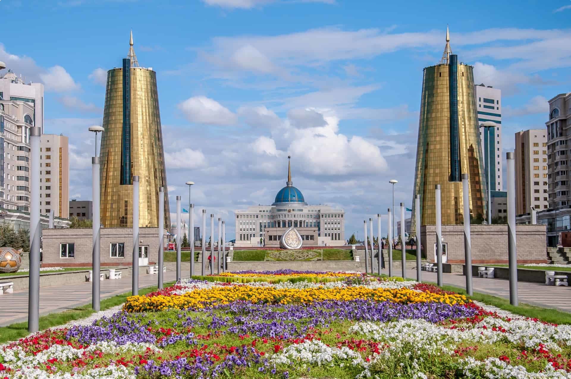 President's Palace in Astana Kazakhstan