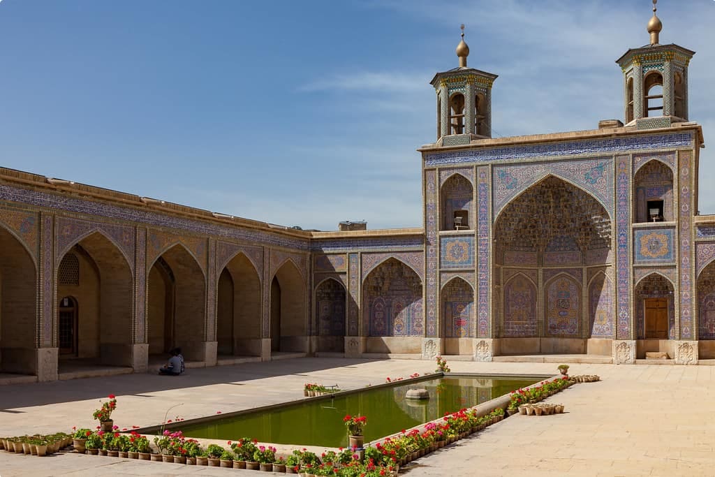 The Pink Mosque, Shiraz, Iran