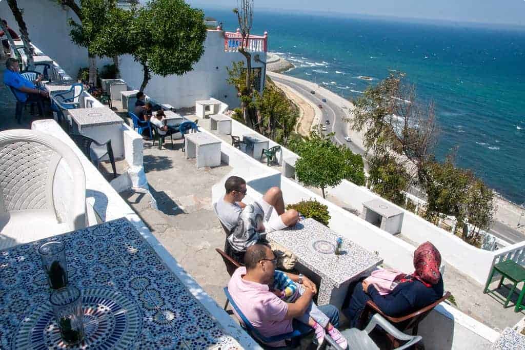 Cafe Hafa, Tangier