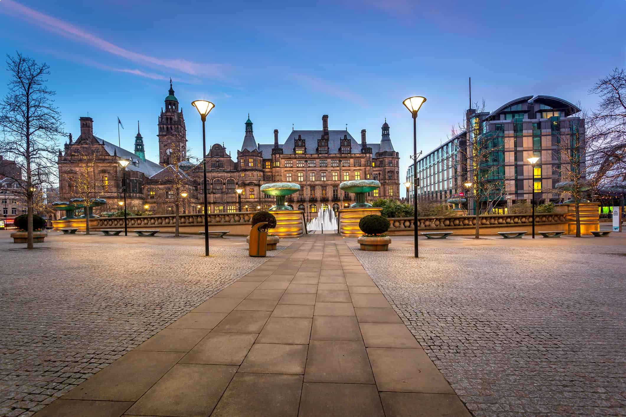 Sheffield Town Hall, Yorkshire, England,UK