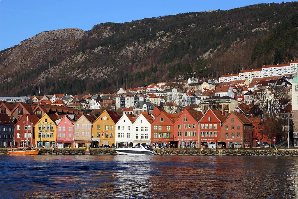 Bergen harbourside 