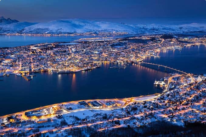 Tromso by night