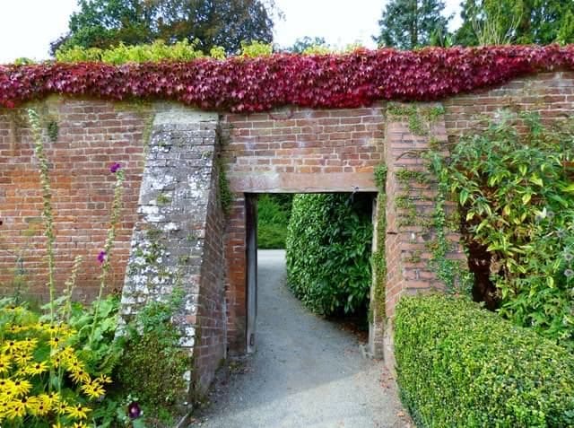 The entrance to the walled garden at Berrington Hall