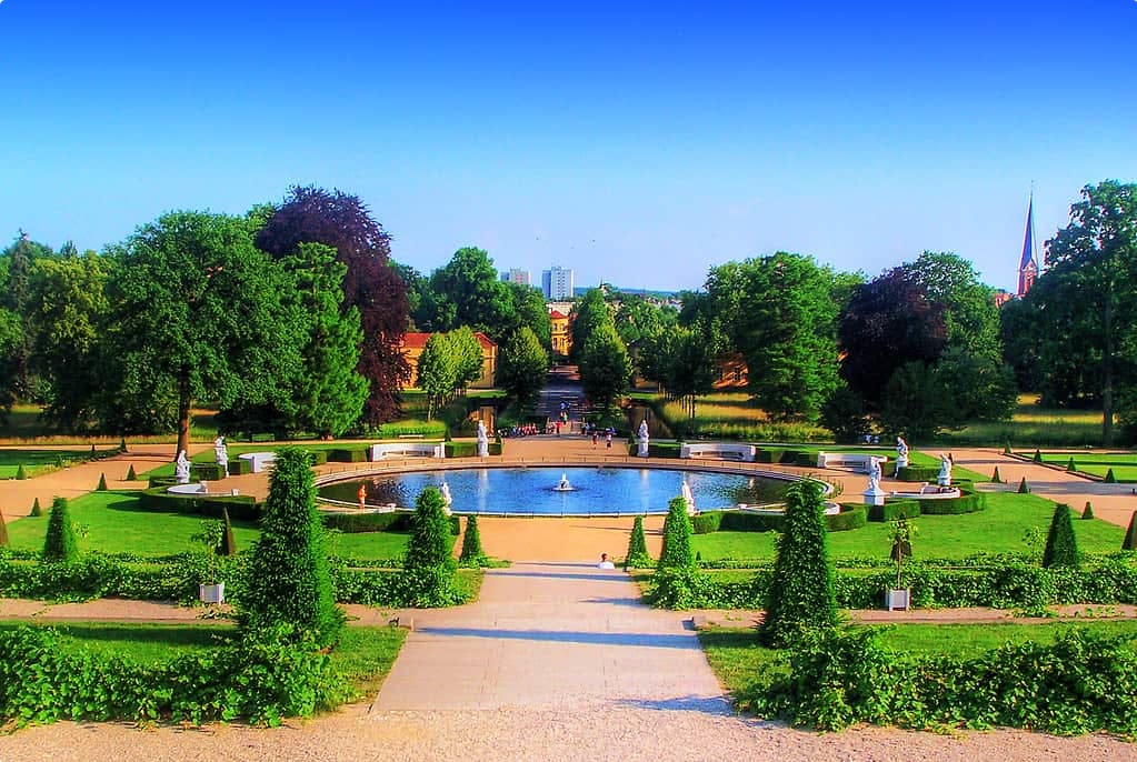 The gardens at Sanssouci