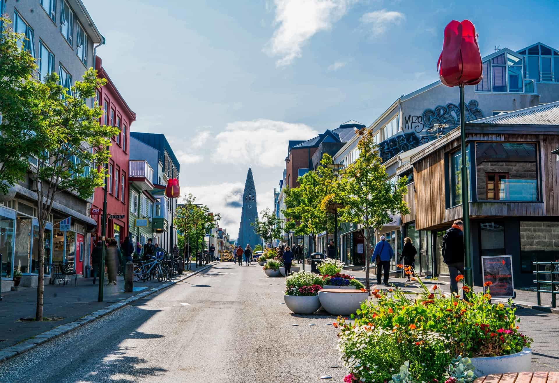 Downtown Reykjavik, Iceland