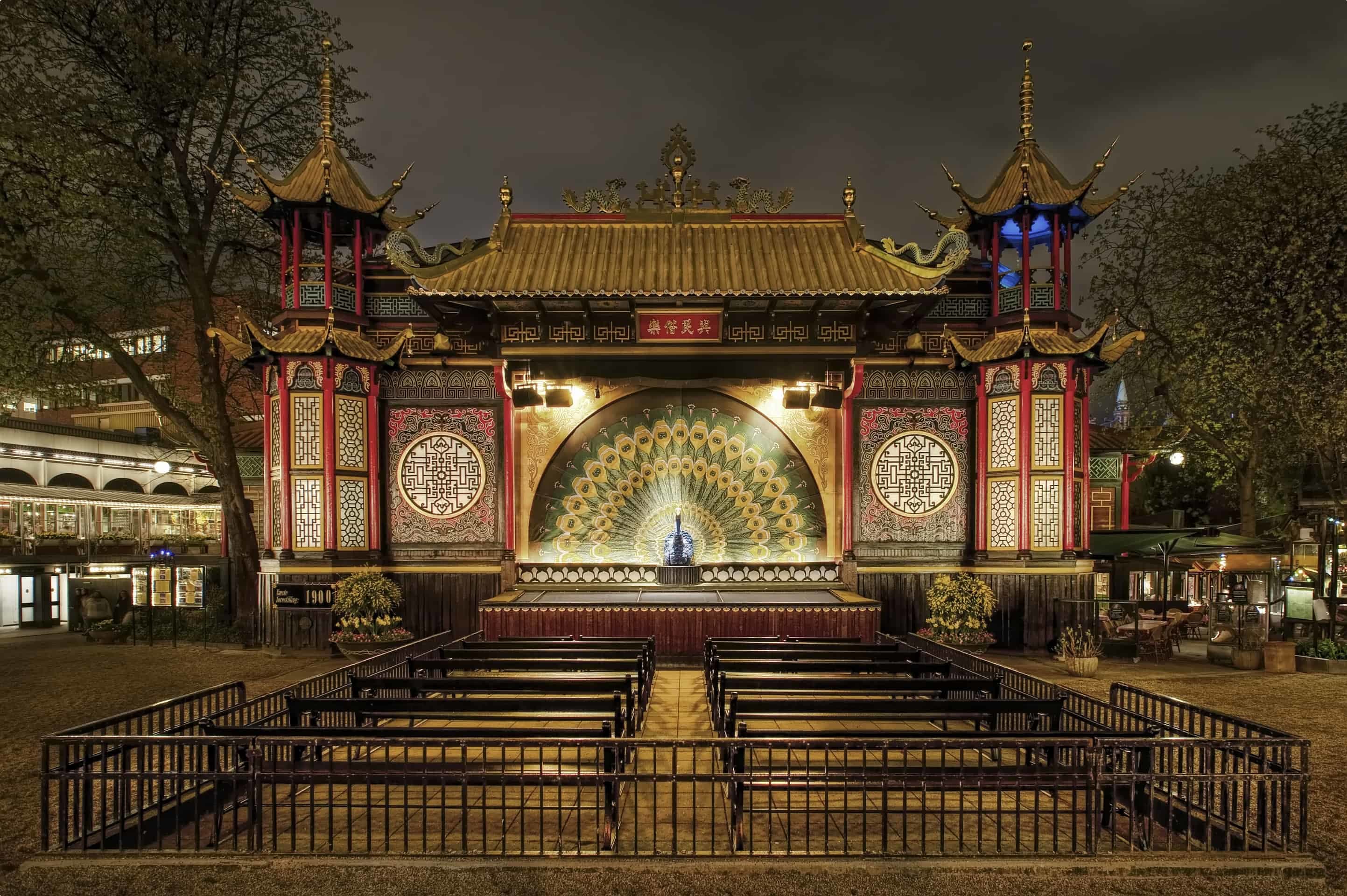 The pantomime theatre at Tivoli Gardens