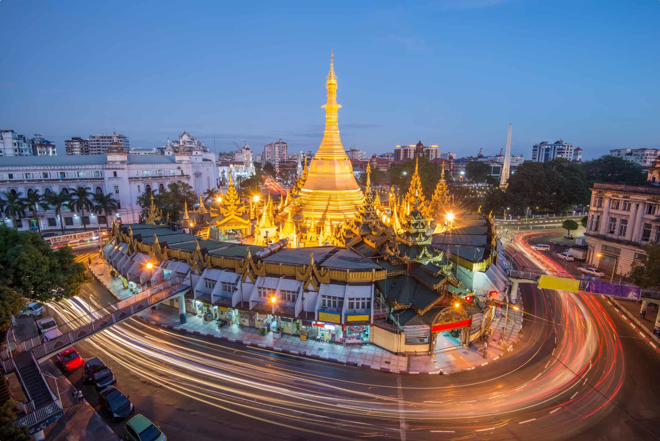 Sule Pagoda, Yangon, Myanmar