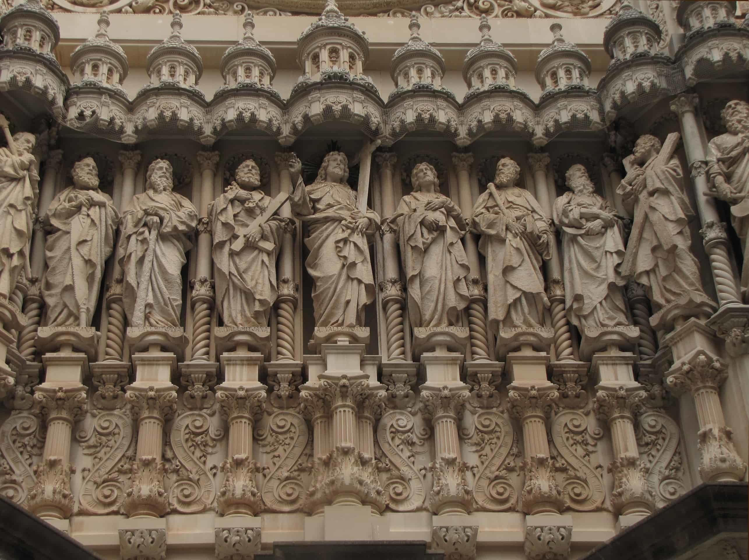 Inside the abbey