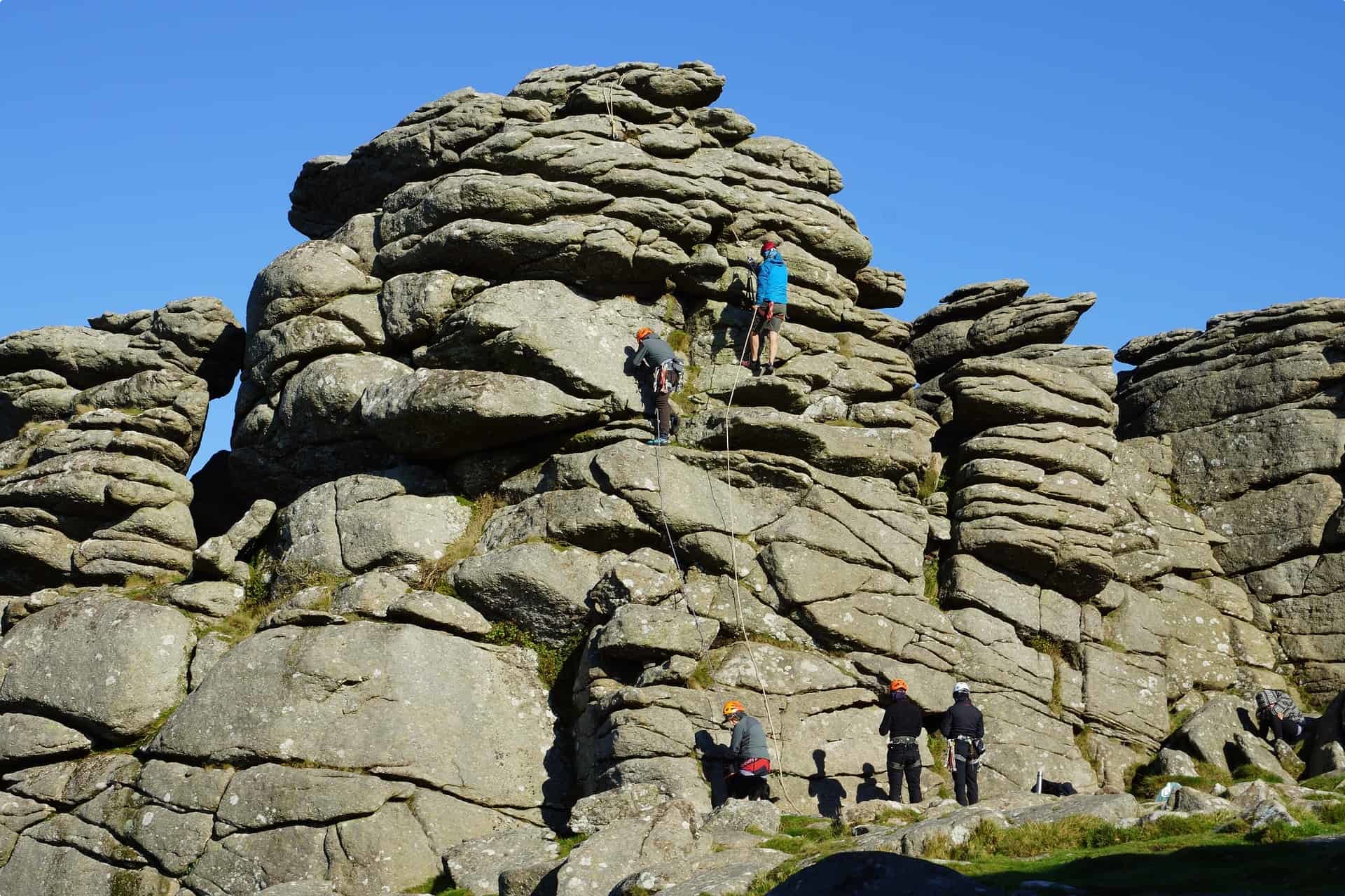 Rock Climbing at Dartmoor