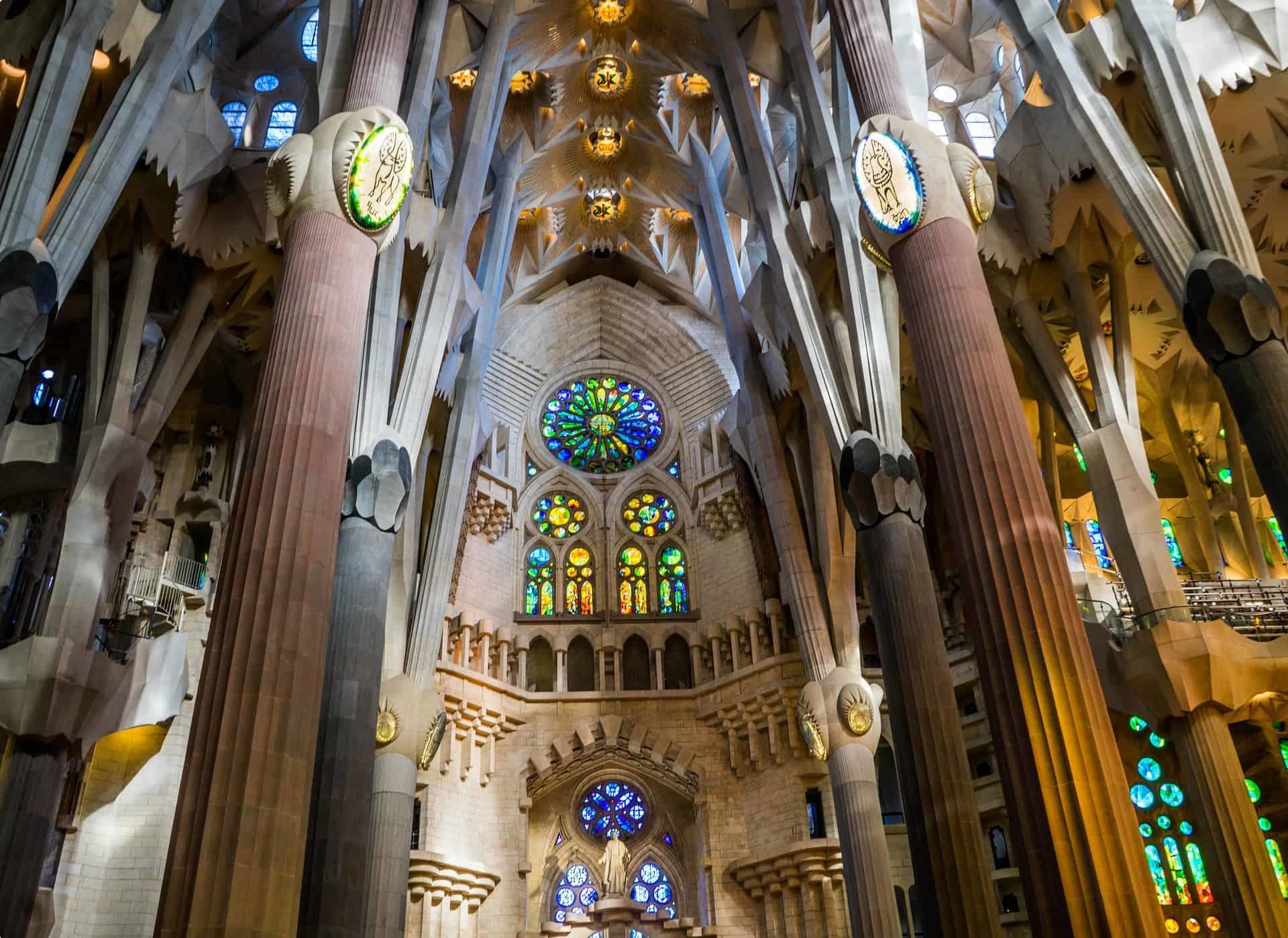 Inside La Sagrada Familia