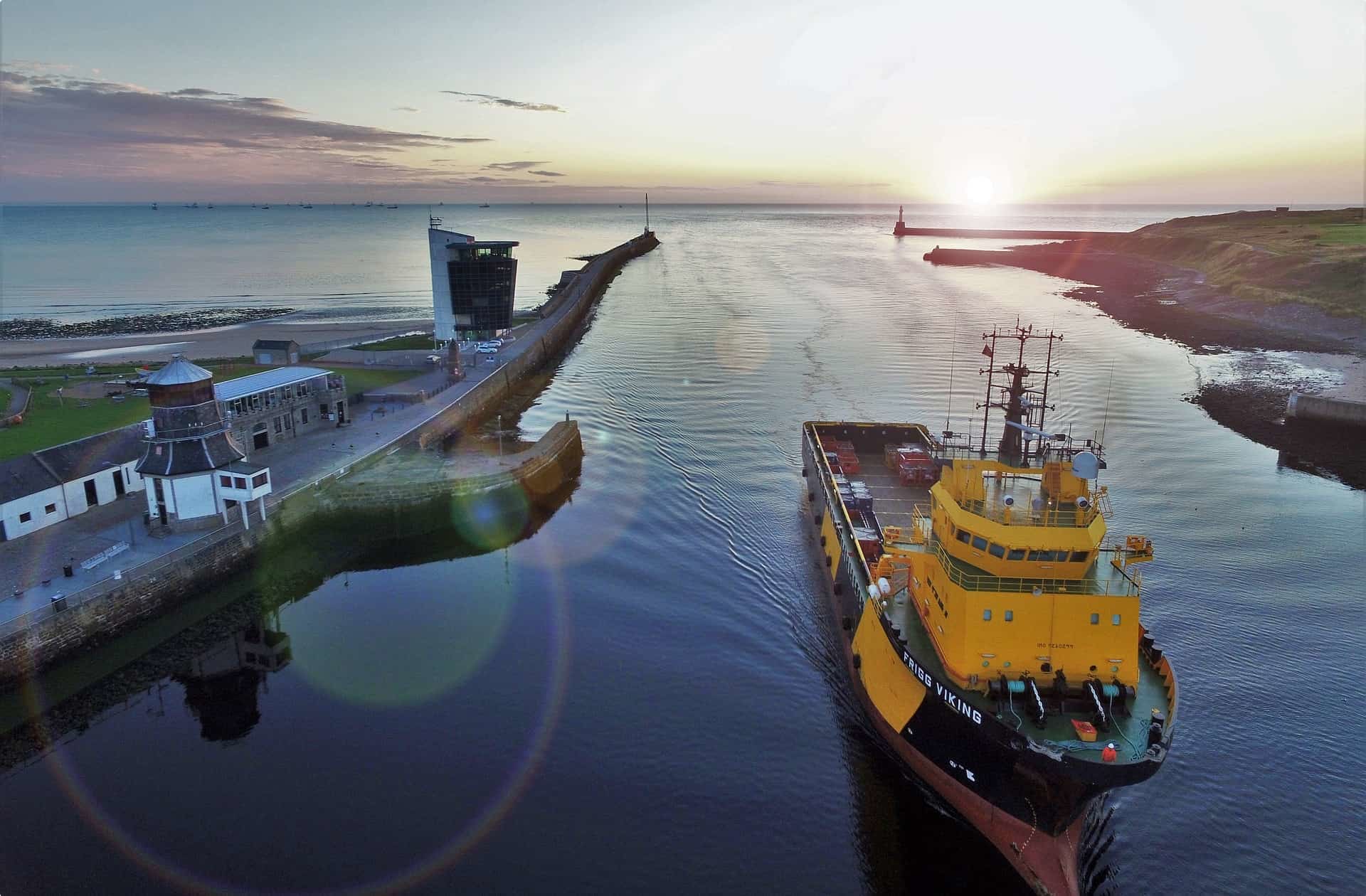 Aberdeen's harbour