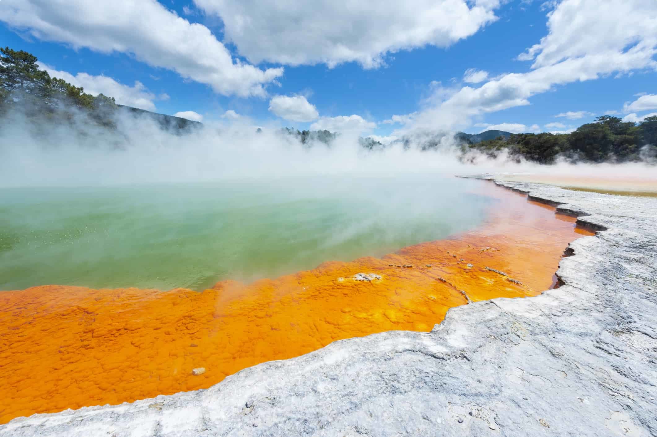 Champagne pool, Rotorua, New Zealand