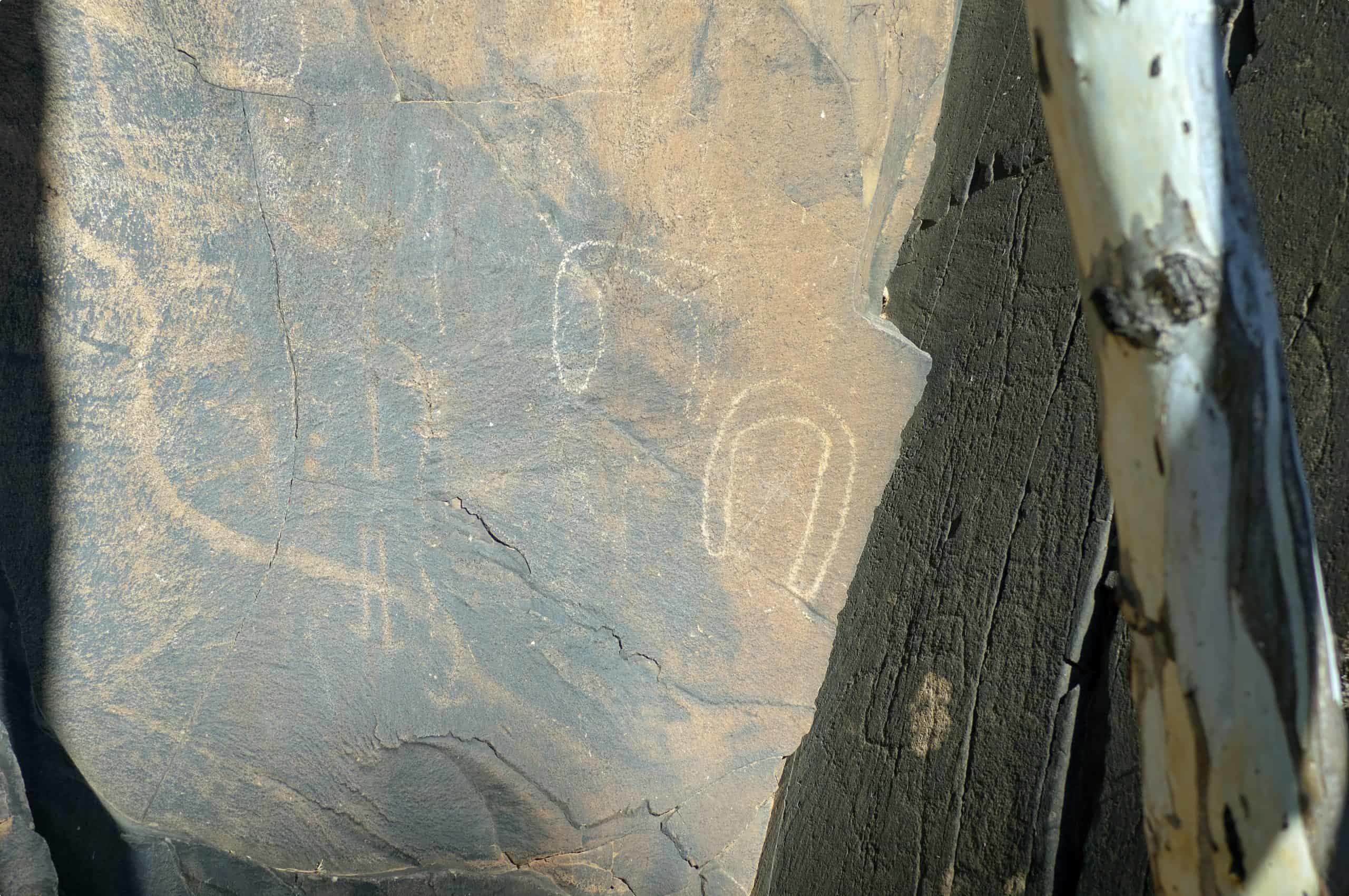 Sacred Canyon engravings.