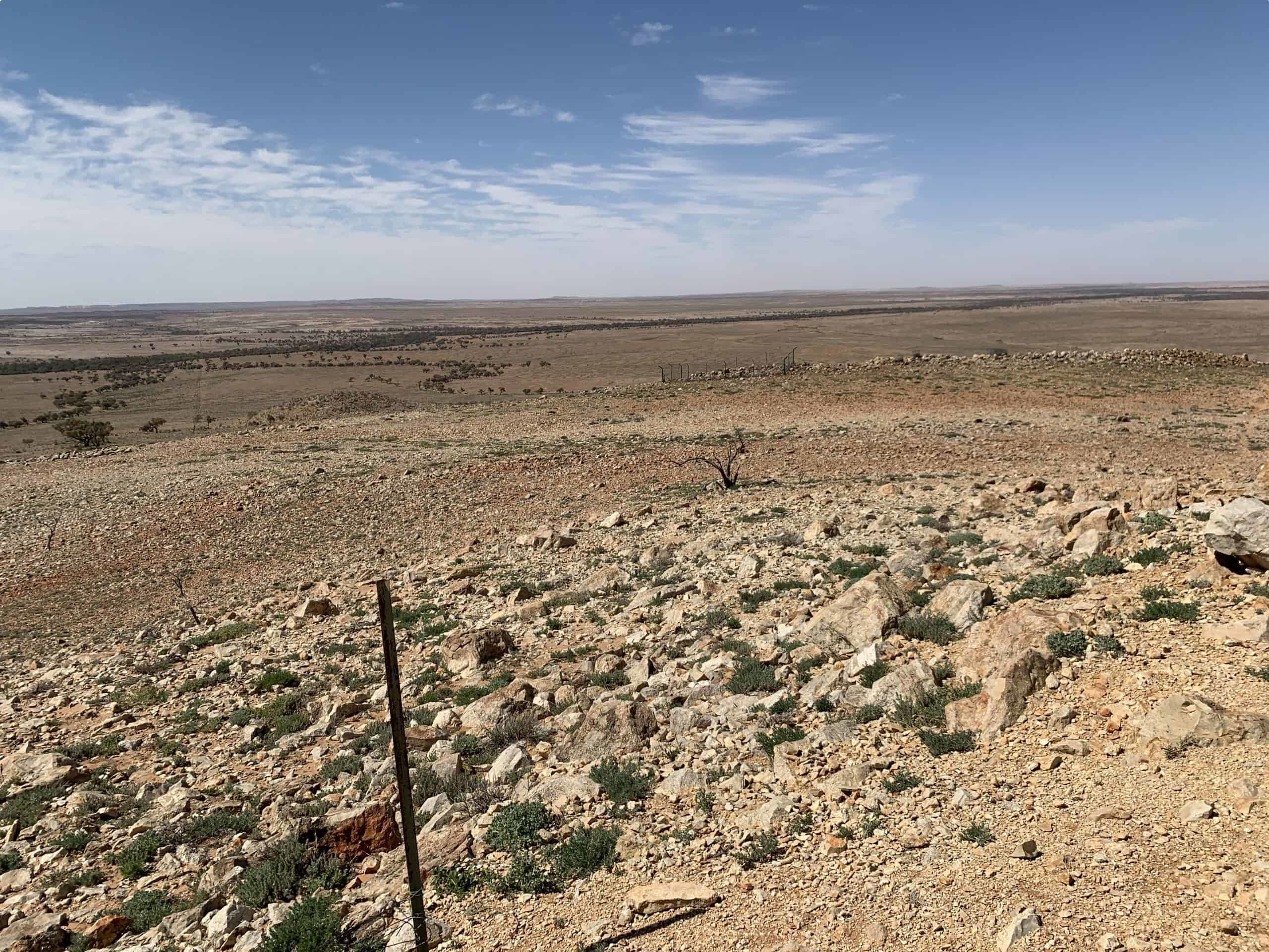 The landscape from Red Hill 