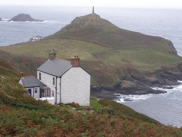 Cape Cornwall St Helen's Chapel. Cape Cornwall.