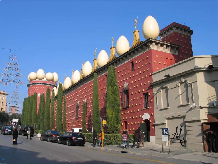 Dali Museum and Theatre in Figueres, Spain