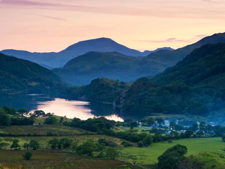 Snowdonia National Park Sunset