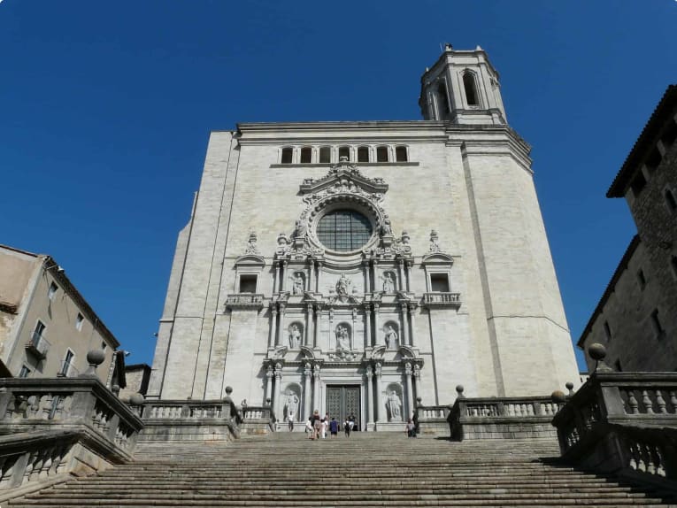 Girona's impressive cathedral