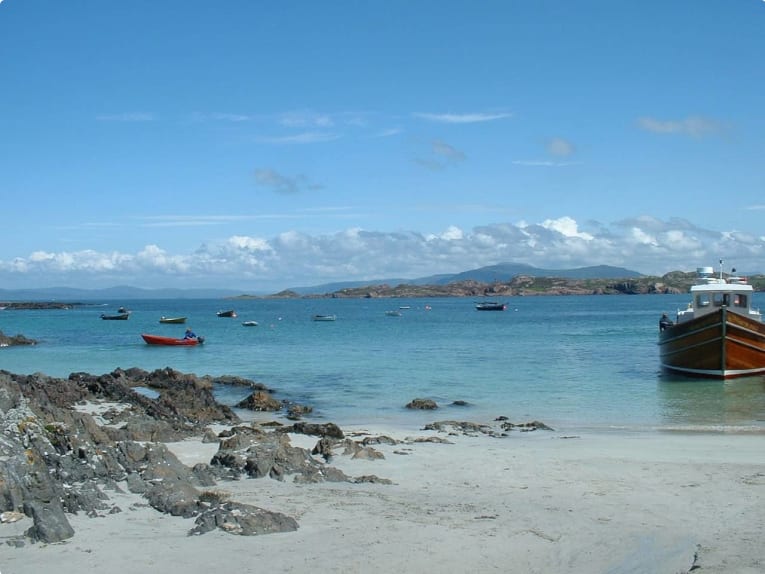 A beach in Iona