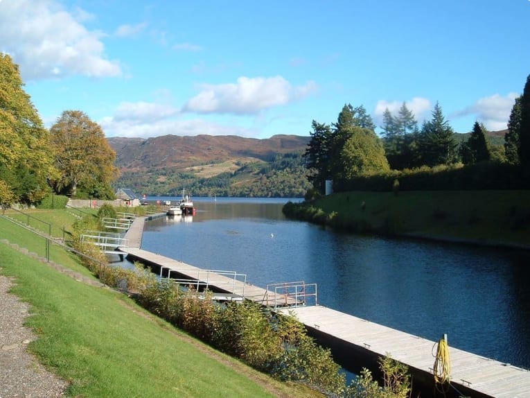 Caledonian Canal at Fort Augustus