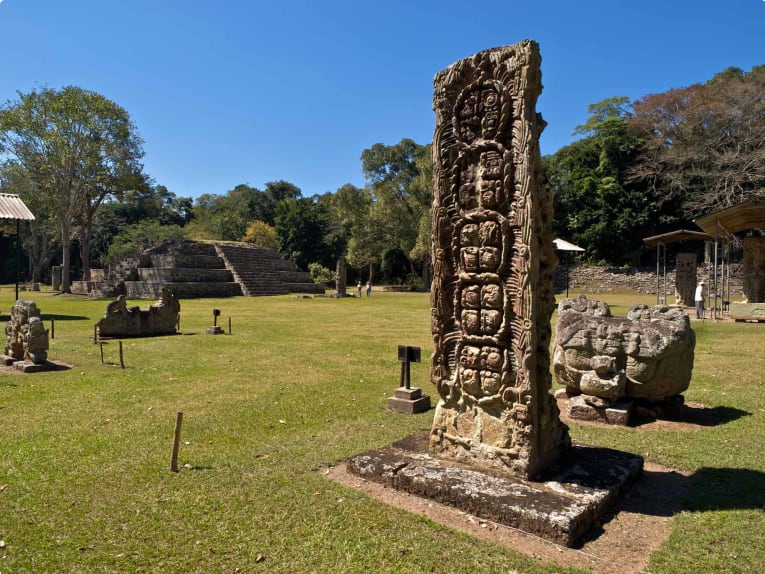 Copan ruinas in Honduras