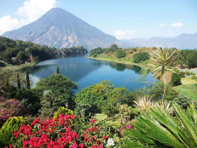 Lake Atitlan in the Guatemala highlands