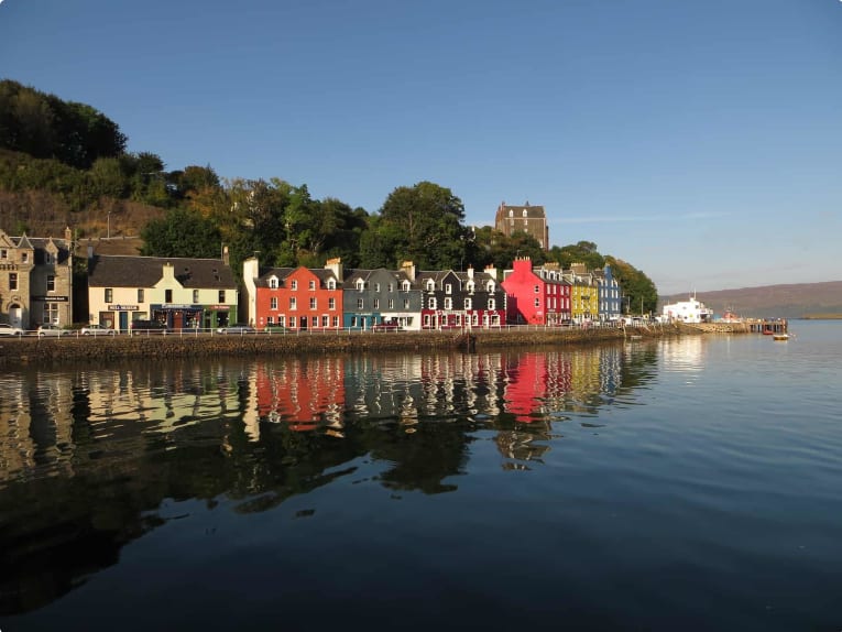 Tobermory, the capital of Mull