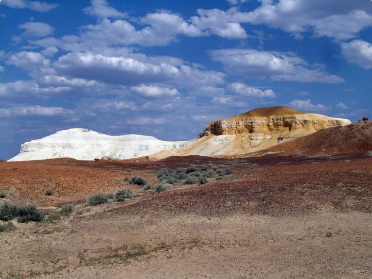 White and orange escarpments, Kimberly, Western Australia