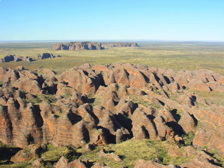 Bungle Bungles below