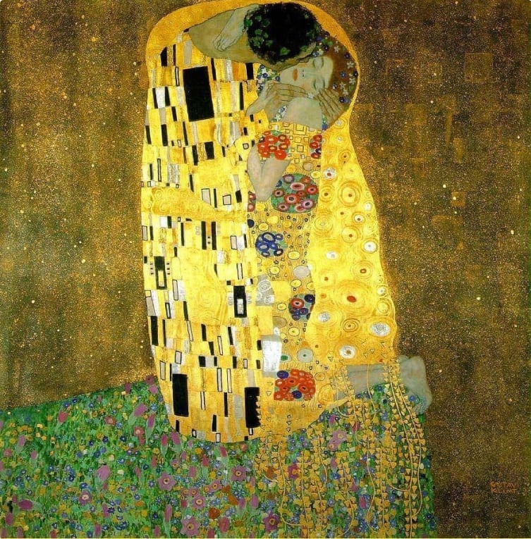 The Kiss by Gustav Klimt