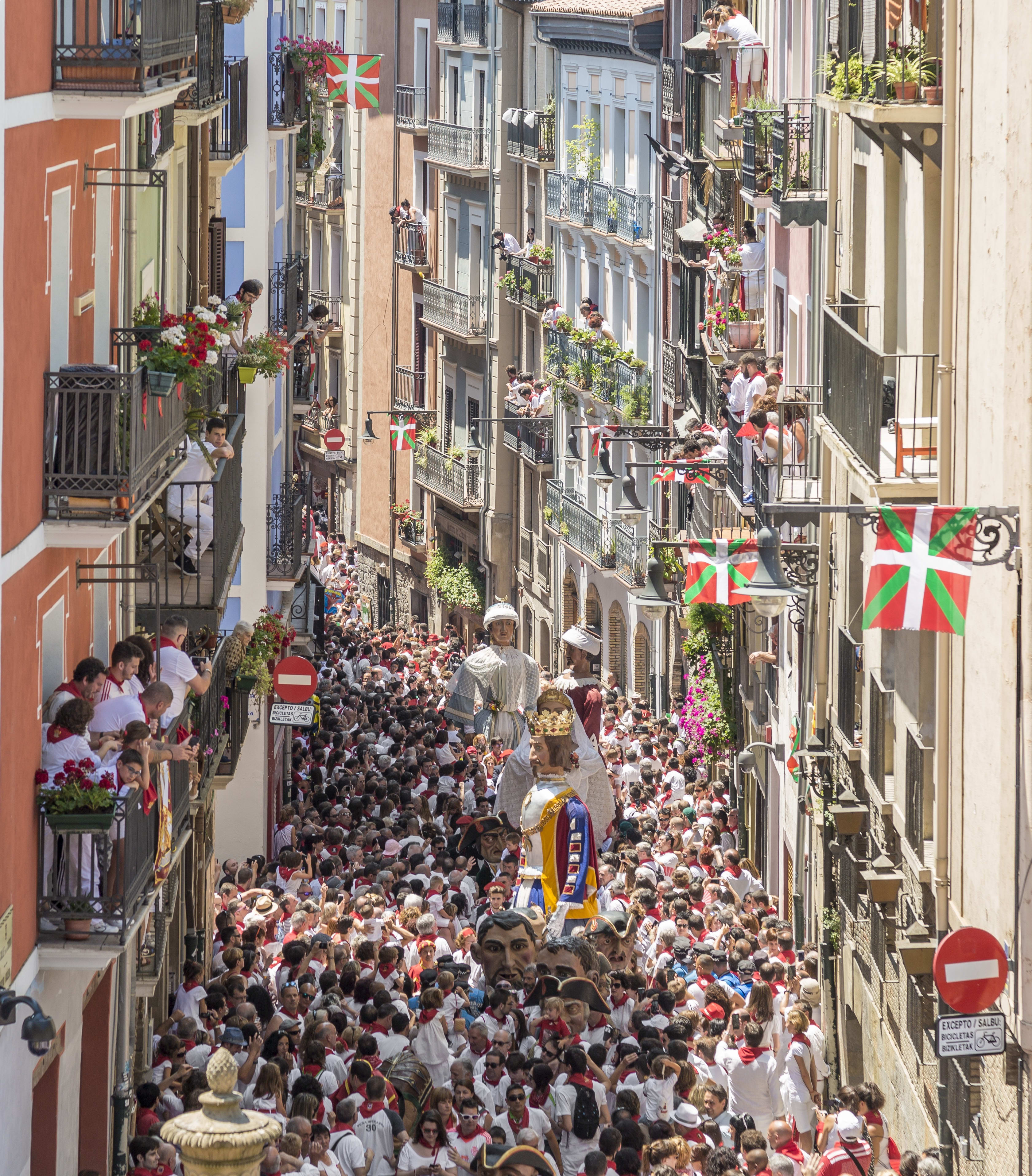 San Fermin fiesta, Pamplona, Spain 