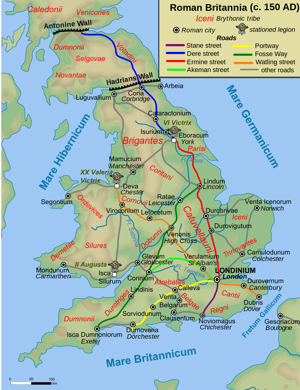 roman roads in england