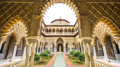 Moorish architecture of Seville, Spain