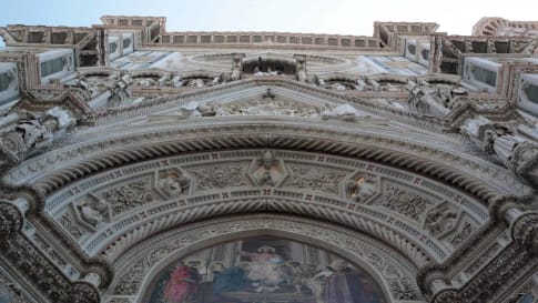 Florence Cathedral Basilica Santa Maria del Fiore detail