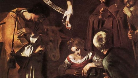 seeking Caravaggio's Nativity