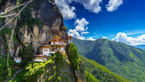 Taktshang Goemba, Tiger nest monastery, Bhutan