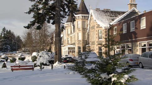 Grantown-on-Spey in winter