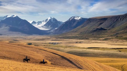 Kazakh Steppe, Kazakhstan