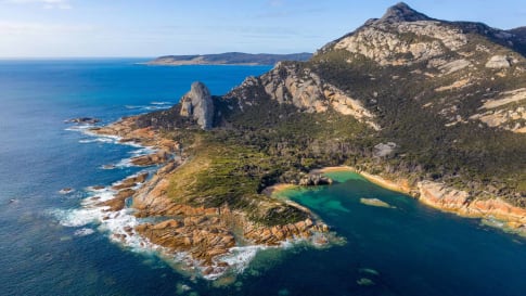 Coastline near Killiekrankie Flinders Island