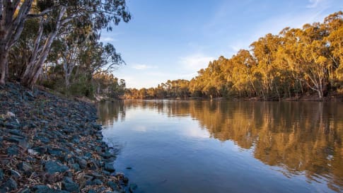 Murray river at Echuca