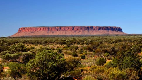 Mount Connor in Australian OutBack