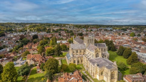 Winchester Cathedral, England