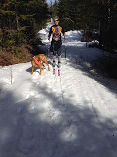 LAST SKIER ON THE BANADAD AFTER A TOUGH YEAR ON THE TRAIL, Poplar Creek and Canoe Outfitting