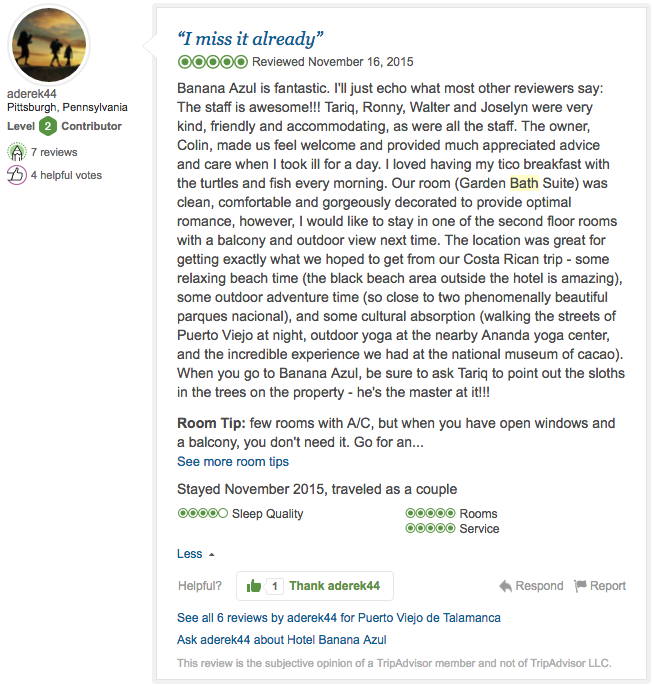 Tropical Bath Suite review