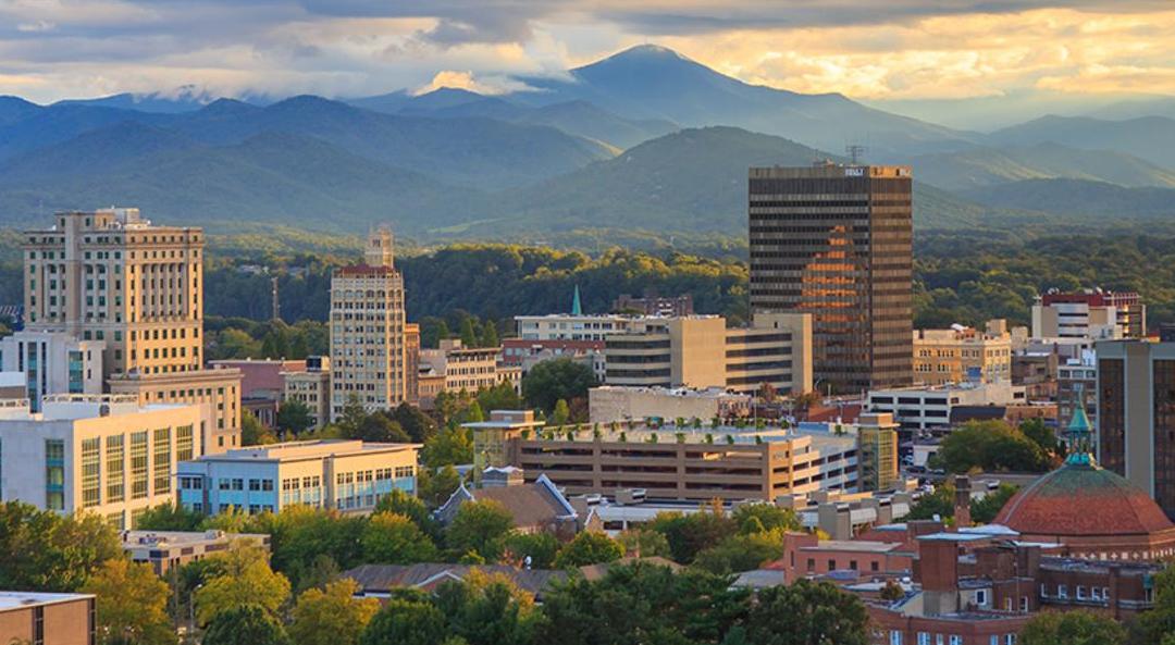 picture of downtown Asheville