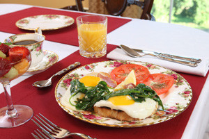 Breakfast at Chestnut Hill B&B