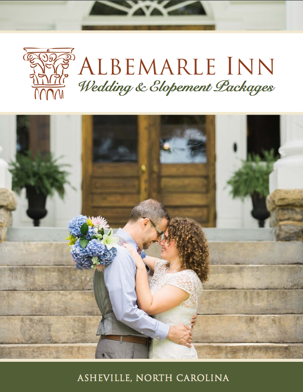 Romantic Wedding  Venue  in Asheville NC  Albermarle Inn