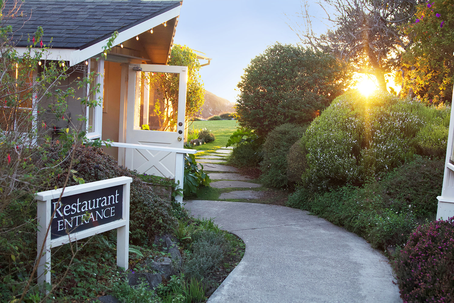 Albion River Inn Restaurant Entrance