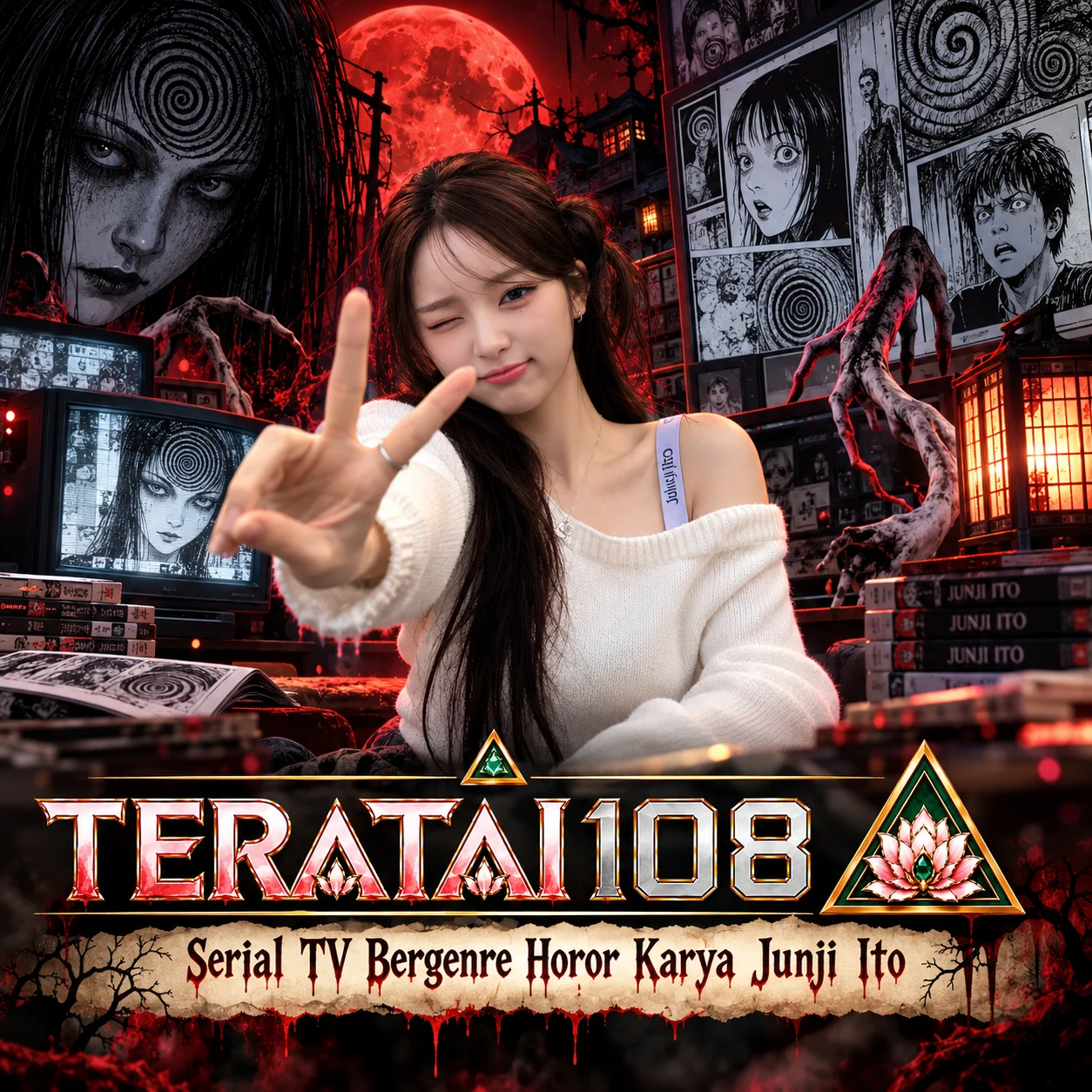 TERATAI108 Serial TV Bergenre Horor Karya Junji Ito